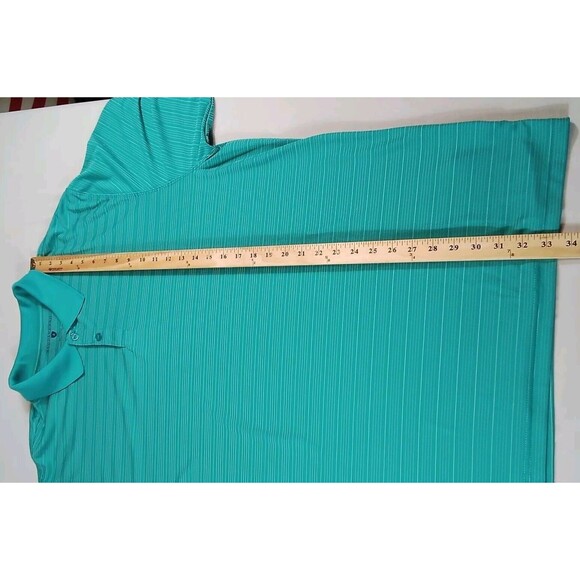 Men's Saddlebred Turquoise/Teal Polo Shirt XLT / Extra Large Tall - Picture 11 of 11